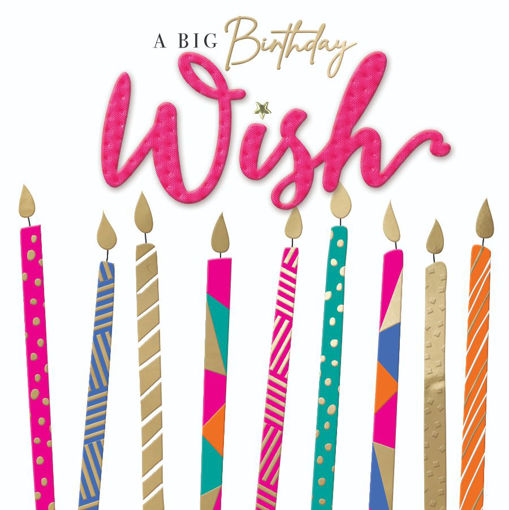 Picture of BIG BIRTHDAY WISH CARD